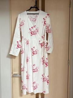 CABBAGES & ROSES ハトリー柄　カシュクールワンピース CABBAGES & ROSES ハトリー柄 カシュクールワンピース - メルカリ