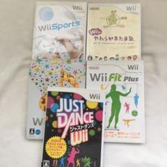 70【Wii ゲームソフト５枚セット】