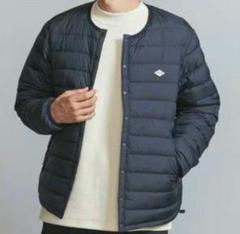 美品★ダントン DANTON インナーダウン ネイビー大きいサイズ42 XL