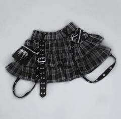 dimmoire ディムモアール PUNKフリルミニスカート チェック