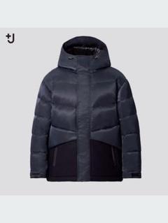 美品 ユニクロ ＋J ウールダウンジャケット ブラック サイズXL 美品 ユニクロ ＋J ウールダウンジャケット ブラック サイズXL