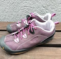 KEEN ジャスパー 23.5cm 紫