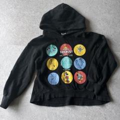 Breeze Disney パーカー キッズ 120cm 黒 ミッキーフレンド