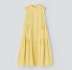FOXEY レモンイエロー　40 ワンピース Sarasara Dress FOXEY レモンイエロー 40 ワンピース Sarasara Dress FOXEY