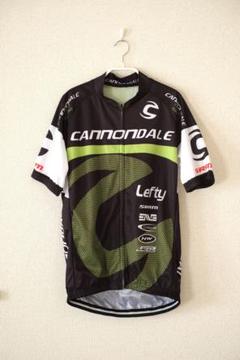 cannondale サイクルジャージ 半袖 黒/緑　XLサイズ CANNONDALE メンズL サイクルジャージ セットアップ - メルカリ