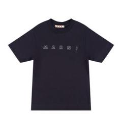 ◉MARNI Tシャツ　(kids 14歳）ブラック　大人サイズ MARNI KIDS マルニ Tシャツ レディース キッズ 半袖 ☆大人もOK