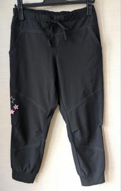 DANSKINブラック クロップドパンツ