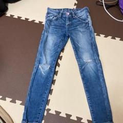 ダメージデニム スキニー