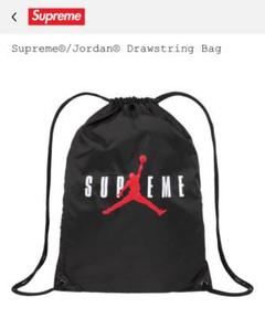 Supreme ジャンプマンロゴバッグ FW24 Supreme x Jordan drawstring bag Black Jumpman Red