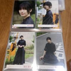 藤吉夏鈴　ドローン旋回中　生写真　コンプ 生写真(乃木坂46)/アイドル/櫻坂46 藤吉夏鈴/座り/櫻坂46