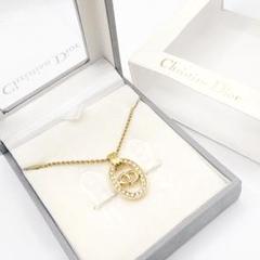 2732-2 未使用保存箱付き✨Dior ネックレス CD ロゴ 刻印 - メルカリ