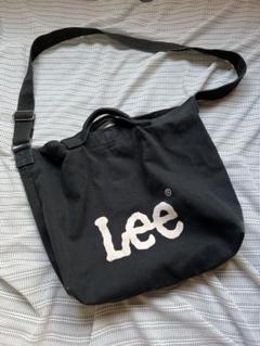 ショルダーバッグ　Lee 黒　アメカジコーデ