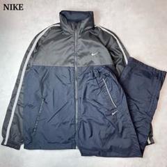 NIKE セットアップ ナイロンジャケット トラックパンツ ブラック M