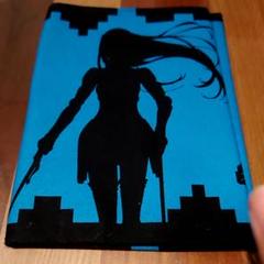 ブックカバー ダンまち アイズ・ヴァレンシュタイン 剣姫 シルエット 値下げ