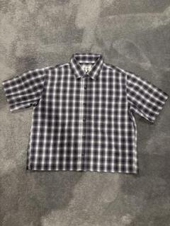 90s~ OLD GAP 短丈 チェックシャツ 半袖シャツ 90s OLD GAP 半袖 短丈 ギンガムチェックシャツ city box - メルカリ