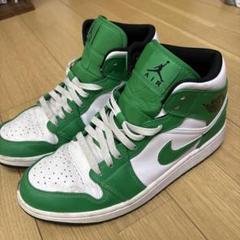 NIKE Air Jordan 1 グリーン/ホワイト　最終値下げ早い者勝ち 楽天市場】【返品 サイズ交換 OK】 NIKE AIR JORDAN 1 MID LUCKY