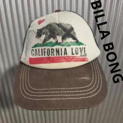 USA 輸入古着 ビラボン トラッカーキャップ メッシュ カリフォルニアラブ