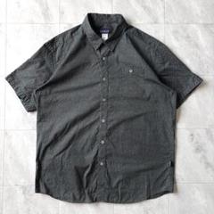 【希少デザイン90s】パタゴニア　和柄総柄　オーガニックコットンシャツ　L 90s patagoniaパタゴニア 総柄 半袖 コットンシャツ XL
