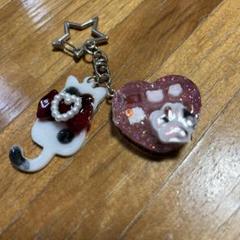 三毛猫さんとハート型のチャーム⑧