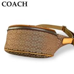 COACH ボディバッグ ショルダーバッグ シグネチャー キャンバス
