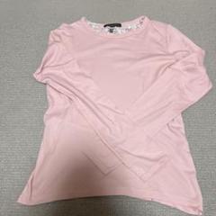 LOUIS VUITTON フリル半袖トップス M ピンク LOUIS VUITTON フリル半袖トップス M ピンク
