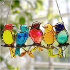 ★サンキャッチャー 小鳥 インテリア リビング 雑貨 看板 アクリル 窓辺★