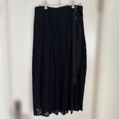 美品✨sacai レース プリーツ ドッキング ラップスカート 1サイズ 紺 楽天市場】SACAI サカイ プリーツ スカートの通販