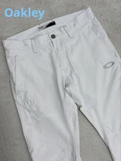 オークリー　Oakley 白 ホワイト ゴルフパンツ サイズ32 L