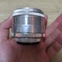 ヘリオス　58mm f/2 最初期玉　13枚　超美品　シルバー　ぐるぐる レア ヘリオス 58mm f/2 最初期玉 13枚 超美品 シルバー ぐるぐる