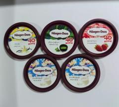 Häagen-Dazs アイスクリーム 蓋のみセット 5種 - メルカリ