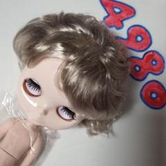 男の子 シルバー 新品アイシードール カスタム用 本体