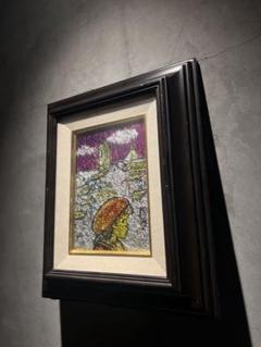 現代アートmixed media original レトロ