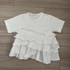 ☆タグ付き未使用！コムデギャルソン ガール TシャツL☆ PLAY COMME des GARCONS 希少モデル レディースサイズ 新品