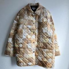 美品✨サルヴァトーレフェラガモ　ヒョウ柄 シルクキルティング ジャケット L