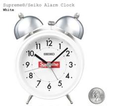 supreme SEIKO 置き時計 ステッカーおまけ付き seiko supreme Alarm Clock NEW | eBay