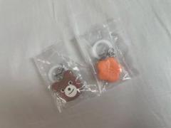 おべんとうの中身 めじるしアクセサリーくまさんハンバーグ お花のにんじん 2点