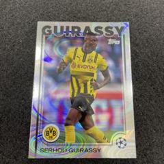 topps soccer SERHOU GUIRASSY サッカーカード