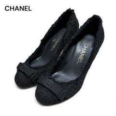 未使用級 CHANEL シャネル パンプス ココマーク ブラック キャビアスキン 2025年最新】シャネル靴の人気アイテム - メルカリ