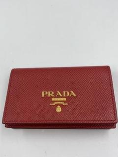 2025年最新】PRADA カラー：レッド系 名刺入れの人気アイテム