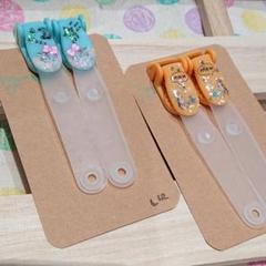 移動ポケット用 デコクリップ ねこちゃん二個セット