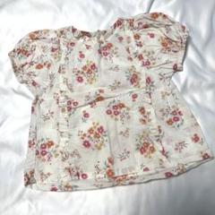 プティマイン　ボタニカル 花柄 ブラウス