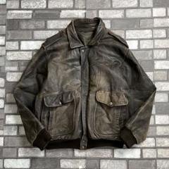 -80's France G-1 A-2 leather jacket