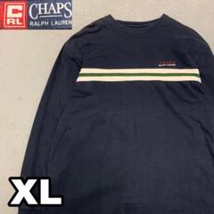 3WC266 CHAPS Ralph Lauren 長袖　ロンT 刺繍ロゴ