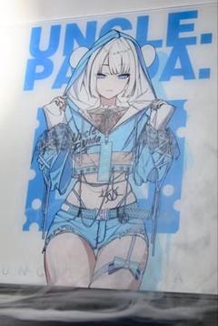 新品未開封】Uncle Panda ガラスマウスパッド blue sp - メルカリ