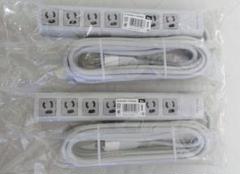 ELECOM エレコム T-Y055NDA 電源タップ 5m ２個セット No②