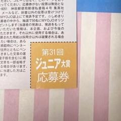 Jr大賞応募券10枚セット 2025年最新】応募券 大賞 ジュニアの人気アイテム - メルカリ