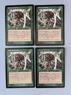 MTG 隠れたる蜘蛛 日本語 4枚 ウルザズ サーガ - メルカリ
