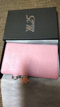 高い品質 新品未使用 吉川晃司 モニカピンク型押しレザーパスケース K ミュージシャン