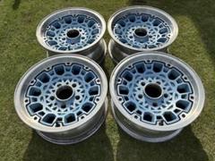 専用シボレー　ラリーホイール　15インチ　3インチ幅　　4本セット　GM 中古 専用シボレー ラリーホイール 15インチ 3インチ幅 4本セット GM