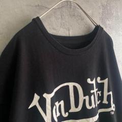 古着 アメリカ輸入 両面プリント Tシャツ 半袖 XLサイズ 黒色